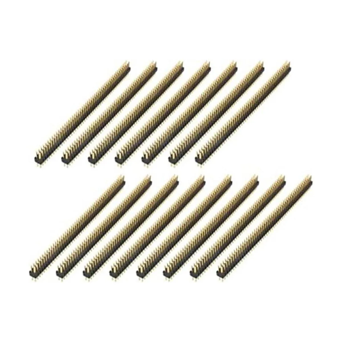 QMseller Tira recta de doble fila 15 unidades 50 vías_1