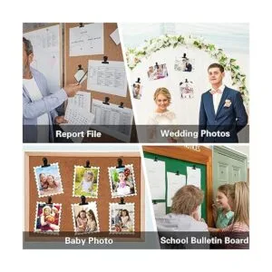 20 clips de metal de 0.866 in y 1.299 in para tableros de_7