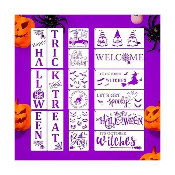 AIEX 18 plantillas de Halloween para pintar sobre madera_3