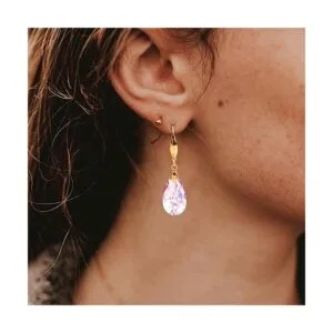 20 ganchos de acero inoxidable con cierre para pendientes_6