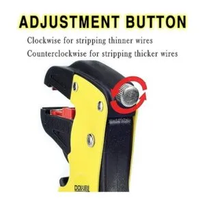 DOWELL Herramienta de pelado de alambre 1424AWG para cable_4
