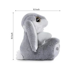Peluche de conejo de Pascua conejo de 8 pulgadas con_2
