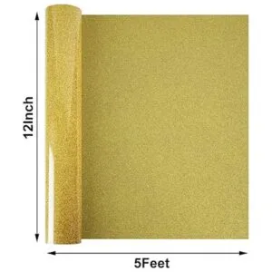 GYT Vinilo HTV con purpurina Rollos de vinilo de_3