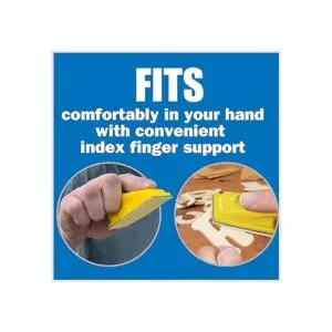 Lijadora de detalles de ratón con 50 tiras de lijado de_5