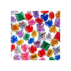 Super Z Outlet Joyas adhesivas de colores surtidos de 1_3