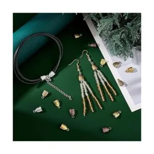 PH PandaHall 80 tapas de extremo de cordón de campana_2