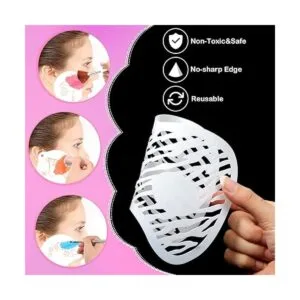 Marspark Juego de 24 plantillas de pintura facial de_4