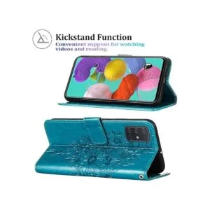 A51 Funda para Samsung A51 función atril correa de_4