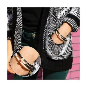 Hmjpng 100 cierres giratorios de latón de 4 colores_6