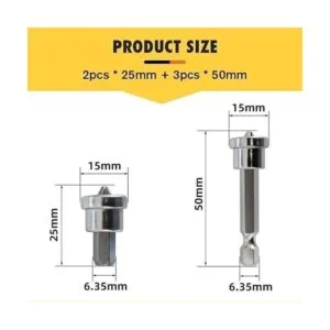 Juego de 5 puntas de destornillador de posicionamiento_6