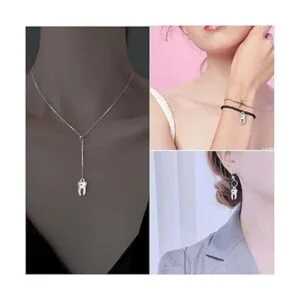 KMOSPAD 50 dijes colgantes de plata antigua de aleación de_6