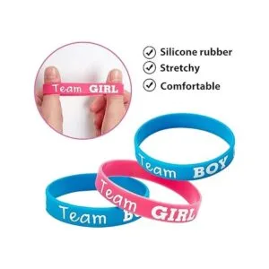 Pulseras de revelación de género incluye pulseras de_3