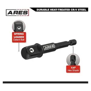 ARES 22022 Juego de adaptadores de enchufe de grado de_4