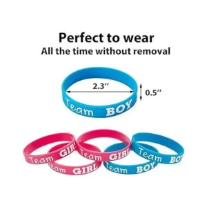 Pulseras de revelación de género incluye pulseras de_2