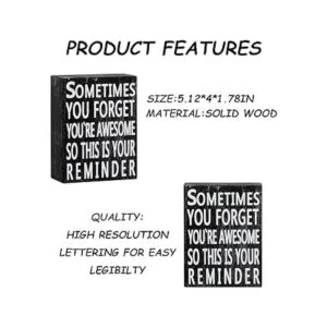 Letrero inspirador para caja de pared de madera de 4 x 5_2