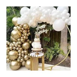 Globos blancos de látex para fiesta paquete de 20 globos_4