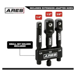 ARES 22022 Juego de adaptadores de enchufe de grado de_2