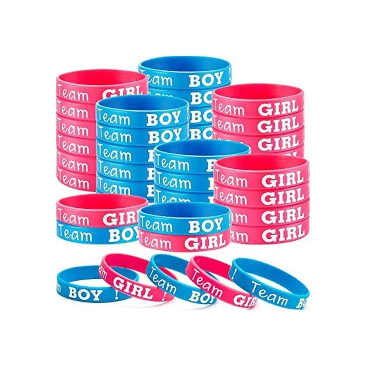 Pulseras de revelación de género incluye pulseras de_1