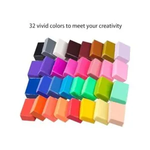 Tomorotec Juego de arcilla polimérica de bloque pequeño_4