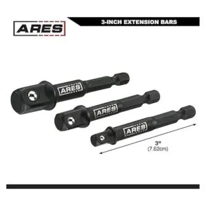 ARES 22022 Juego de adaptadores de enchufe de grado de_3