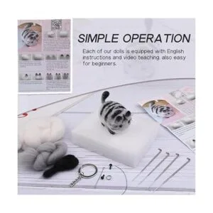 Kit de inicio de fieltro de aguja juego de fieltro de_3