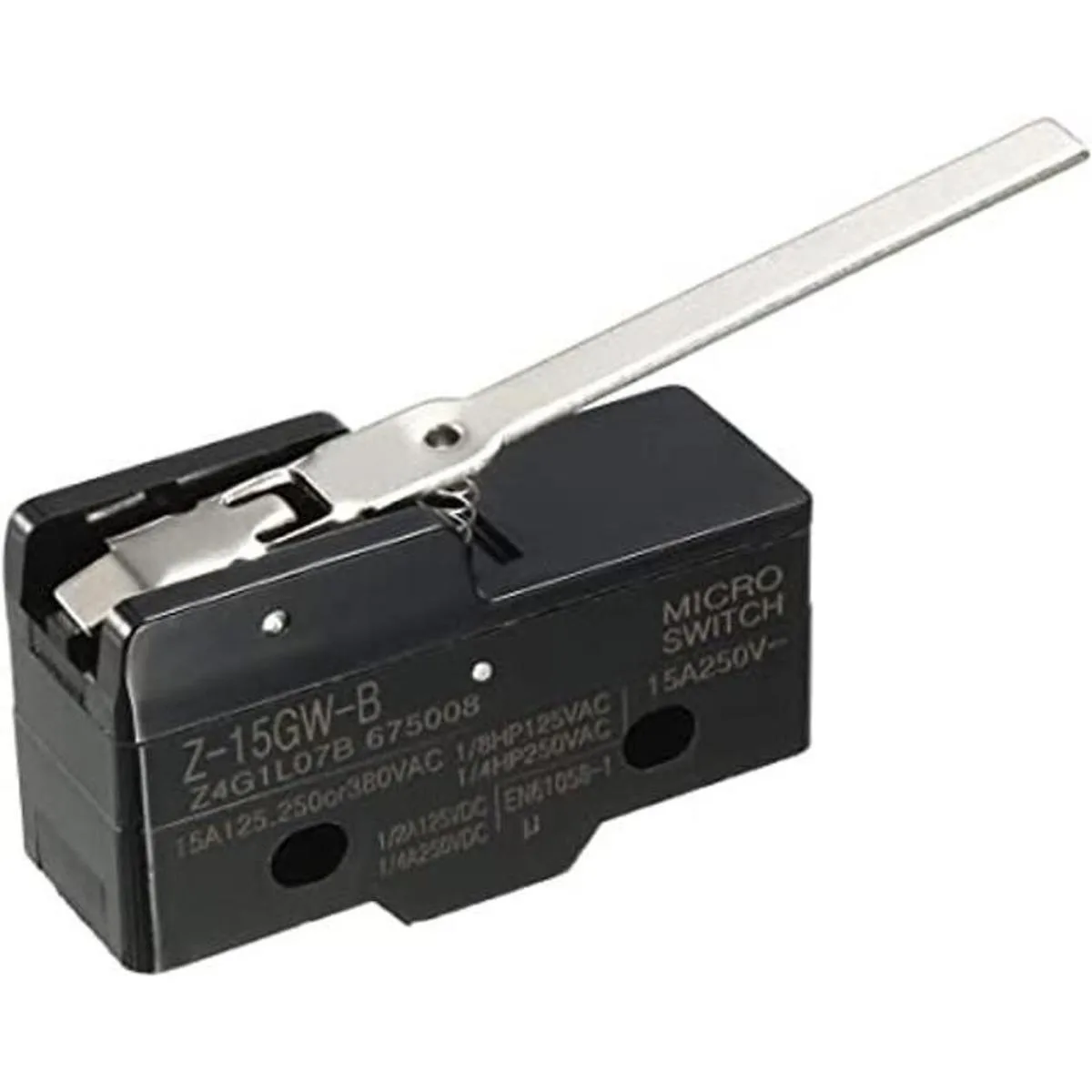 uxcell Z15GWB 1NO 1NC Palanca de bisagra larga tipo_1