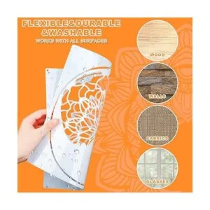 9 plantillas de mandala de sol y luna luna sol flor_3