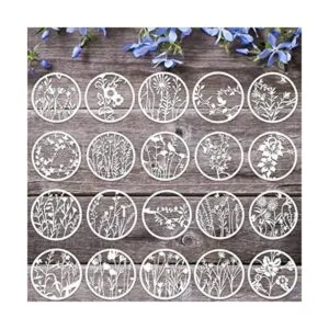 20 plantillas de flores silvestres para pintar plantillas_1