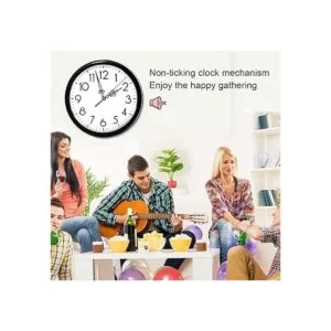 EMOON Juego de 2 mecanismos de reloj sin pinchazos con 4_2