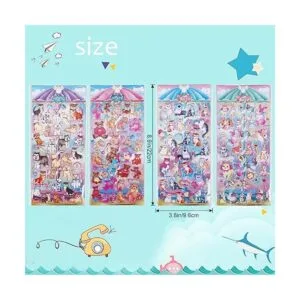 Paquete de calcomanías 3D para gatos y perros oso y_2