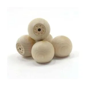 mylittlewoodshop Pkg of 6 Balón con inferior plana 1_6