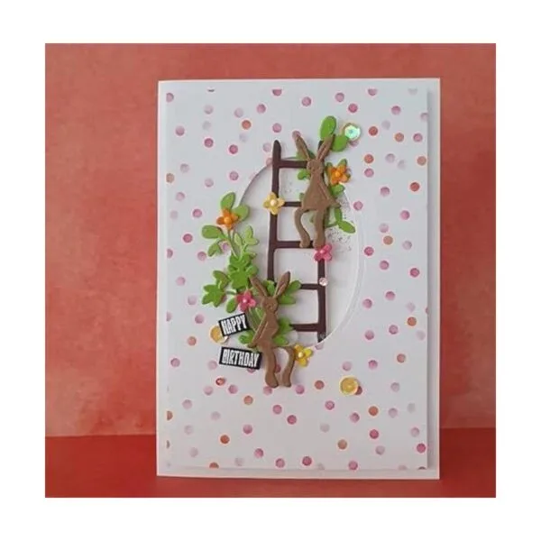 Bunny Metal Die Cuts Sitting Bunny Cutting Dies Cut_7