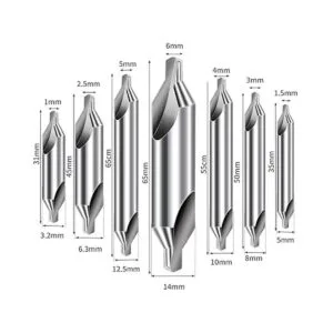 Juego de brocas centrales kit de brocas centrales de_6