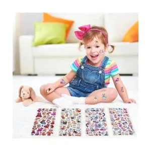 Paquete de calcomanías 3D para gatos y perros oso y_5