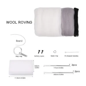 Kit de inicio de fieltro de aguja juego de fieltro de_2