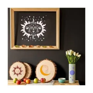 9 plantillas de mandala de sol y luna luna sol flor_5
