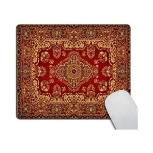 Smooffly Alfombrilla de mouse para alfombra vintage_6
