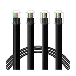 NECABLES Cable RJ12 de 10 pies cable de teléfono RJ12_1