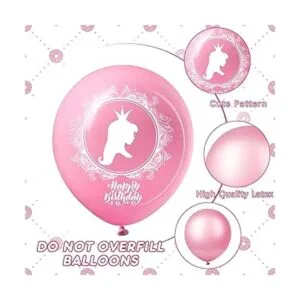 48 globos de princesa globos de fiesta de cumpleaños de_3