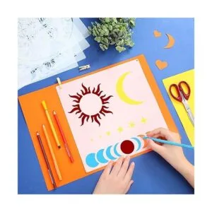 9 plantillas de mandala de sol y luna luna sol flor_4