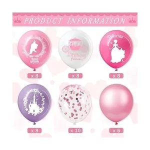 48 globos de princesa globos de fiesta de cumpleaños de_2