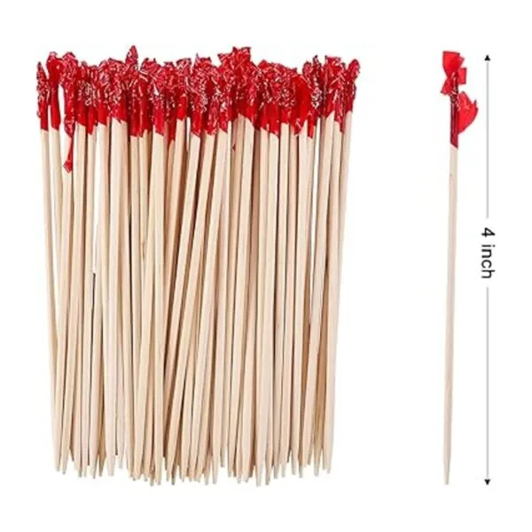 Palillos de dientes de madera de 4 pulgadas 1200 palillos_2