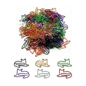 Wayilea Clips de papel en forma de gato 60 unidades_1