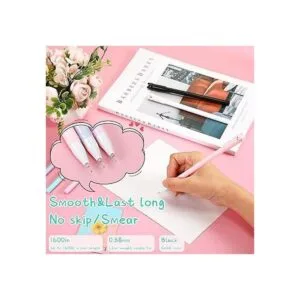 Juego de 42 piezas de papelería de 6 colores bonitas_4