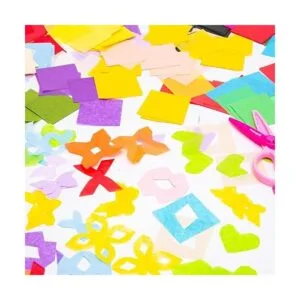 Cuadros de papel de seda 2 x 2 pulgadas para artes y_2
