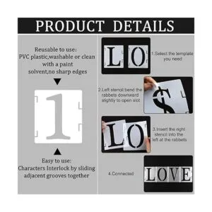 Plantillas de letras de 4 pulgadas símbolo plantillas de_3