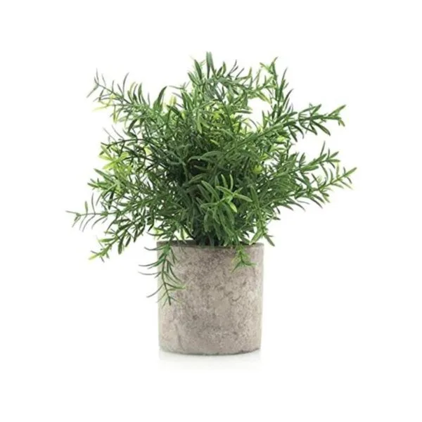 Velener césped artificial pequeño de plástico verde con_1