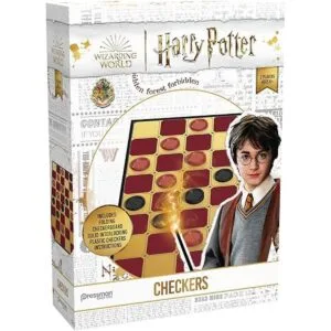 Pressman Harry Potter Checkers Tablero de ajedrez_1