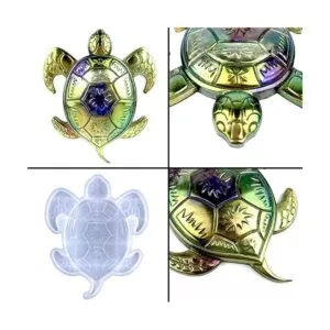 Voaesdk Moldes de resina de tortuga marina de silicona_5