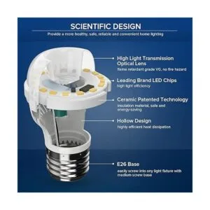 SANSI Bombillas LED equivalentes a 60 W 22 años de vida_2